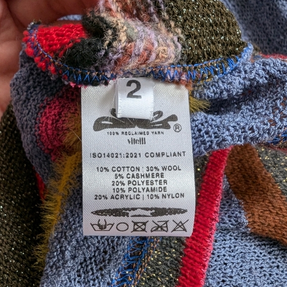 Vitelli Long Knit Dress 2 Medium - Picture 9 of 13